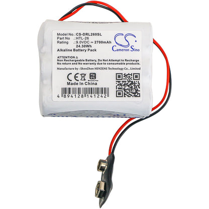 Replacement Battery for Vingcard 12 – Door Lock – 2700mAh / 9V