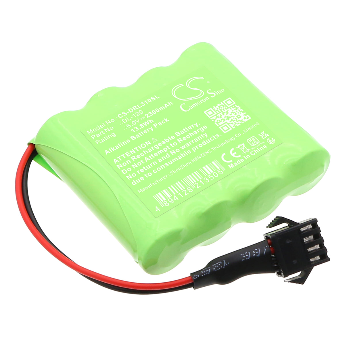 Replacement Battery for Intellikey – Door Lock – 2300mAh / 6V
