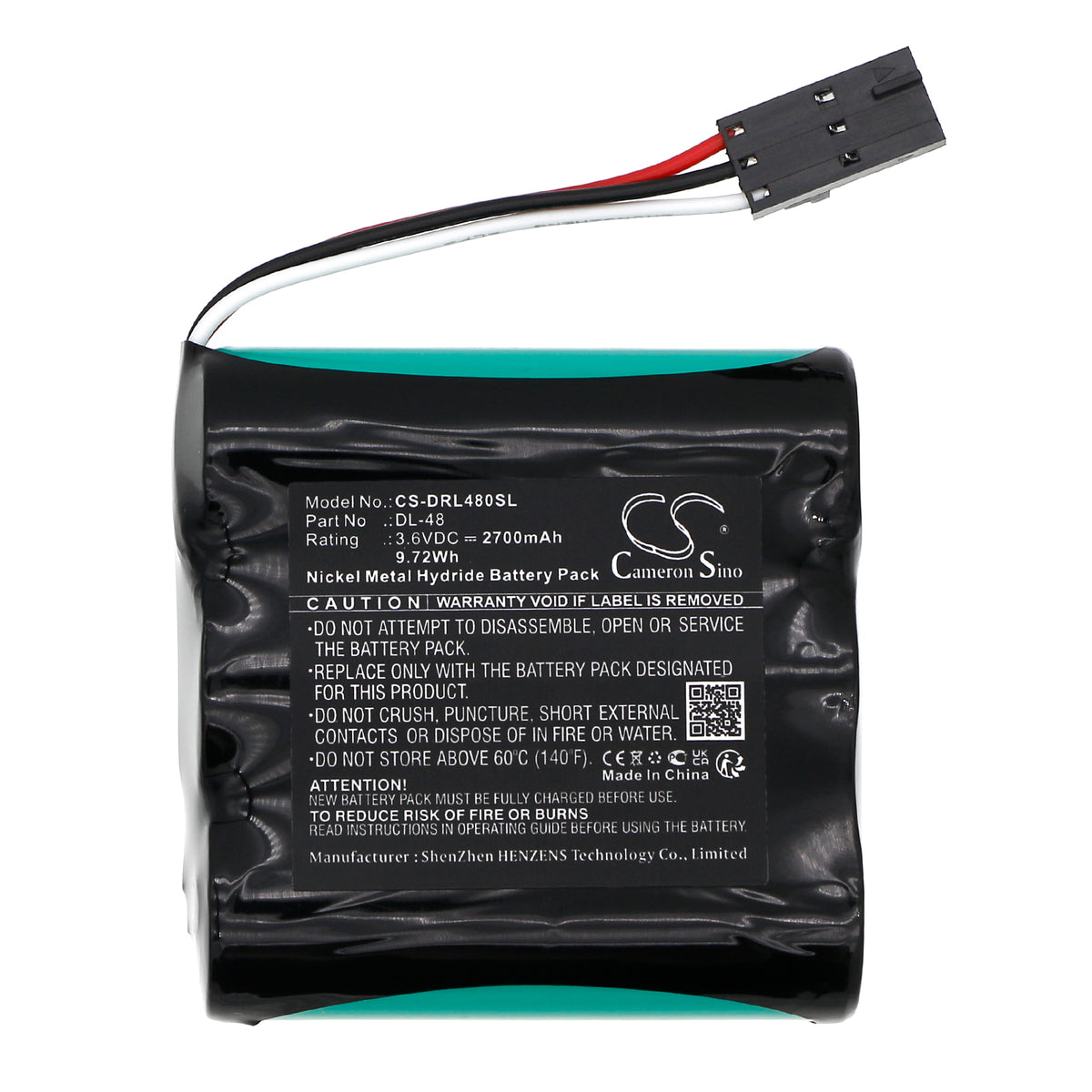 Replacement Battery for Saflock A28980 – Door Lock – 2700mAh / 3.6V
