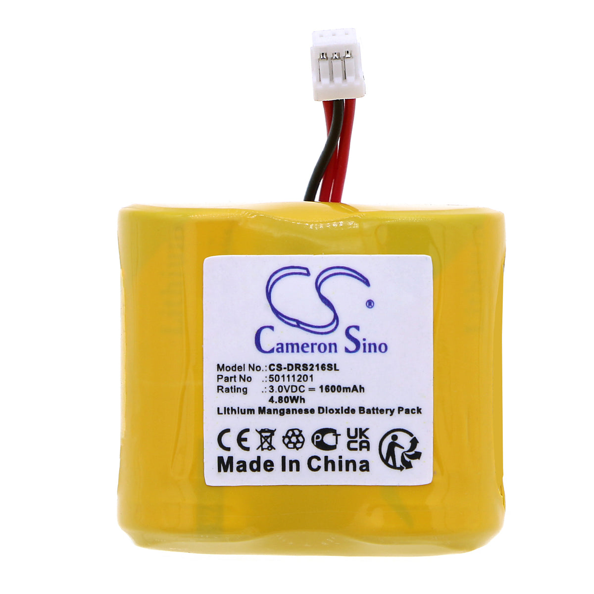 Replacement Battery for Dorma XS-Pro-Zylinder – Door Lock – 1600mAh / 3V