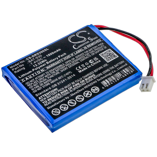 Replacement Battery for Deviser S30 – Equipment, Survey, Test – 1800mAh / 7.4V