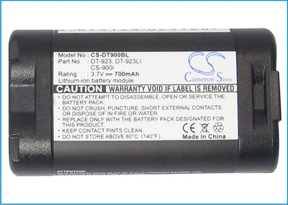 Replacement Battery for Casio DT-900 – Barcode Scanner – 700mAh / 3.7V - image 5