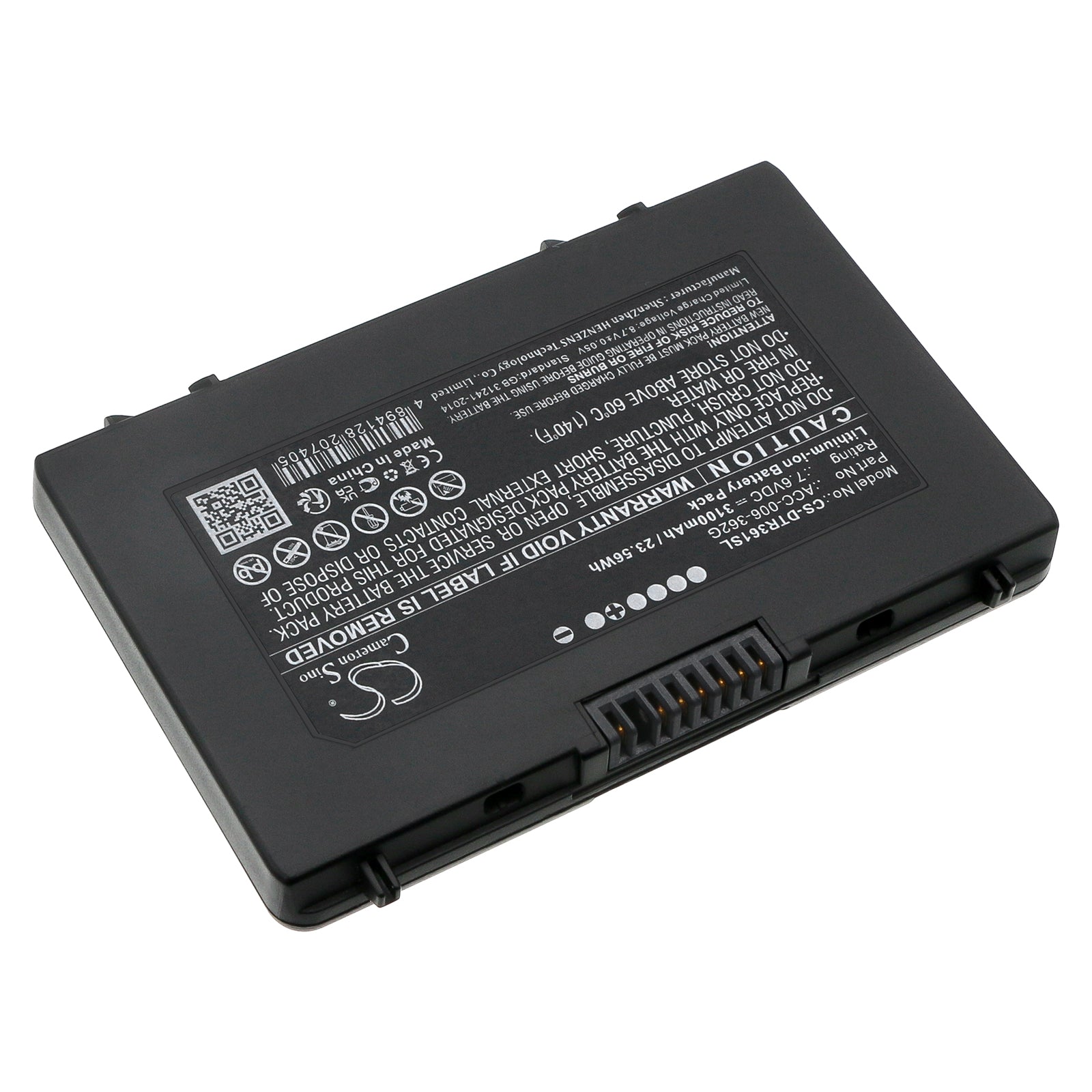 Replacement Battery for DT Research DT361AM – Tablet – 3100mAh / 7.6V - image 2