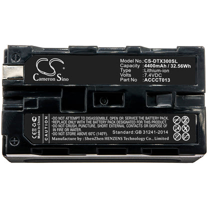 Replacement Battery for Drager Talismann X3 – Thermal Camera – 4400mAh / 7.4V