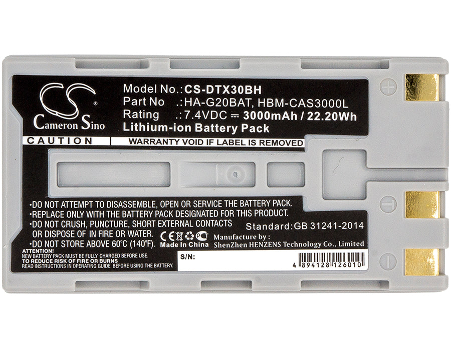 Replacement Battery for Hioki | Casio LR8511 – Barcode Scanner – 3000mAh / 7.4V - image 3