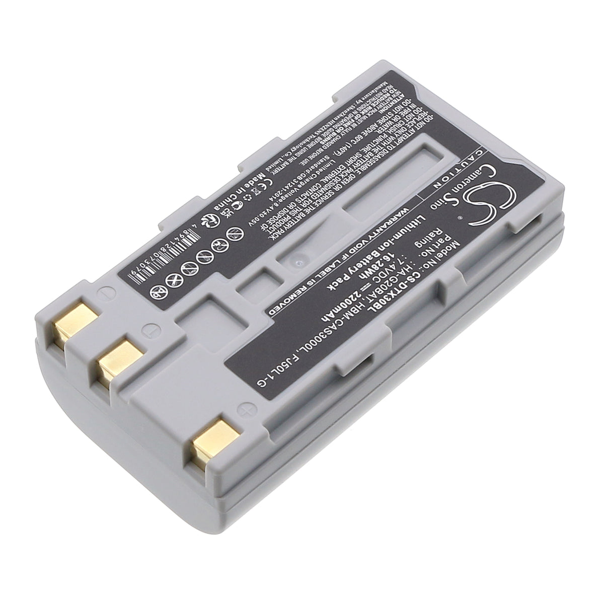 Replacement Battery for Casio | Hioki DT-X30 – Barcode Scanner – 2200mAh / 7.4V