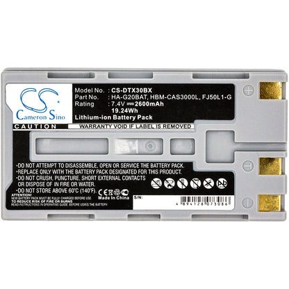 Replacement Battery for Hioki  LR8510 – Barcode Scanner – 2600mAh / 19.24Wh / 7.4V