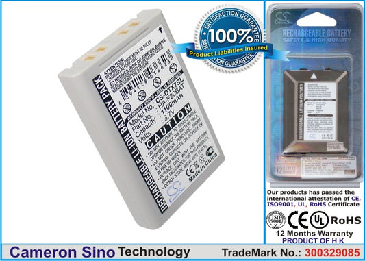 Replacement Battery for Casio DT-X7 – Barcode Scanner – 1100mAh / 3.7V - image 1