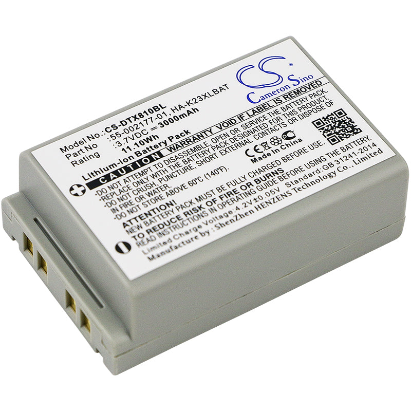 Replacement Battery for Casio DT-X8 – Barcode Scanner – 3000mAh / 3.7V - image 1