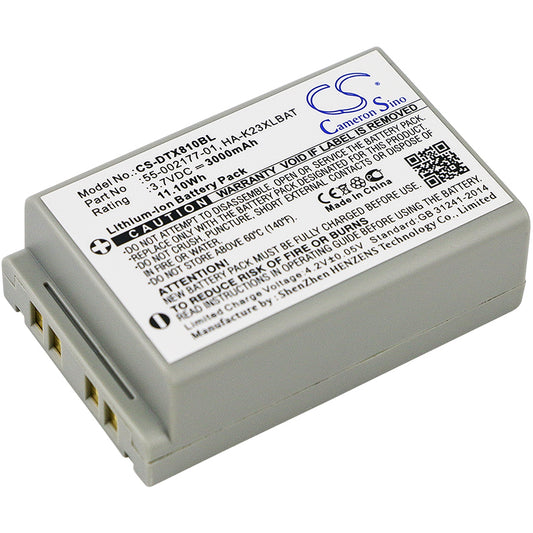 Replacement Battery for Casio DT-X8 – Barcode Scanner – 3000mAh / 3.7V - image 1