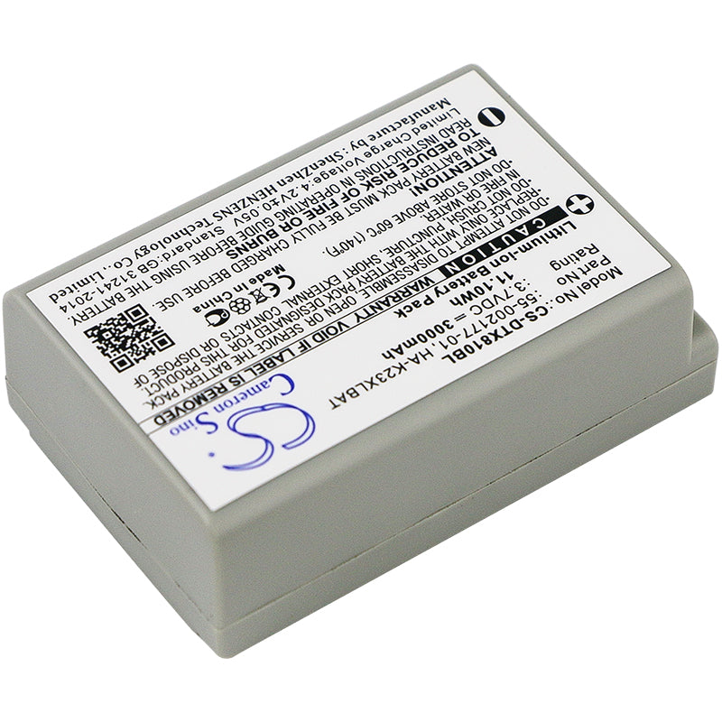 Replacement Battery for Casio DT-X8 – Barcode Scanner – 3000mAh / 3.7V - image 2