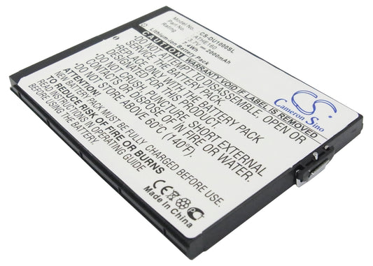Replacement Battery for Dopod | HTC | T-Mobile | O2 U1000 – Mobile, SmartPhone – 2000mAh / 3.7V