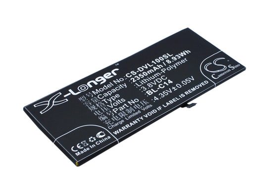 Replacement Battery for DOOV L1 – Mobile, SmartPhone – 2350mAh / 3.8V