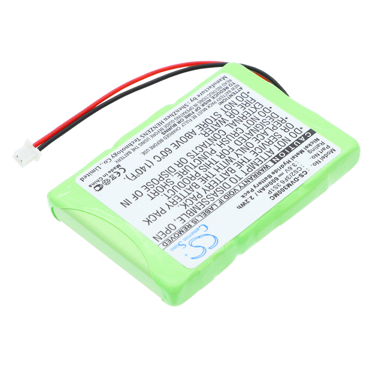 Replacement Battery for Digital Ally DVM-RMT – Camera – 600mAh / 3.6V