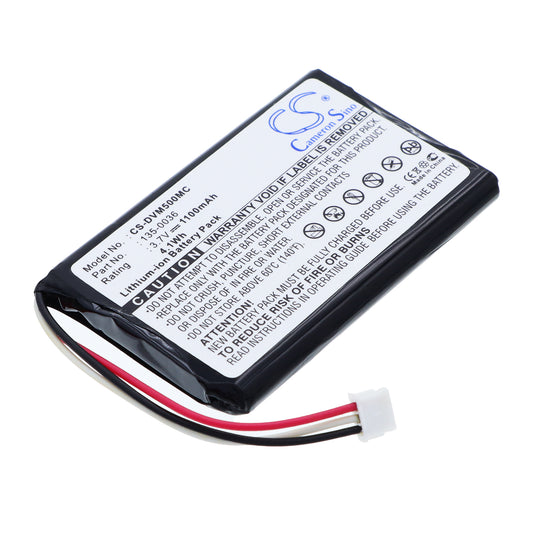 Replacement Battery for Digital Ally DVM-500PL – Camera – 1100mAh / 3.7V
