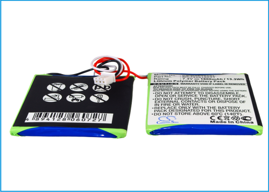 Replacement Battery for Dual DVD-P702 – DVD Player – 1800mAh / 7.4V