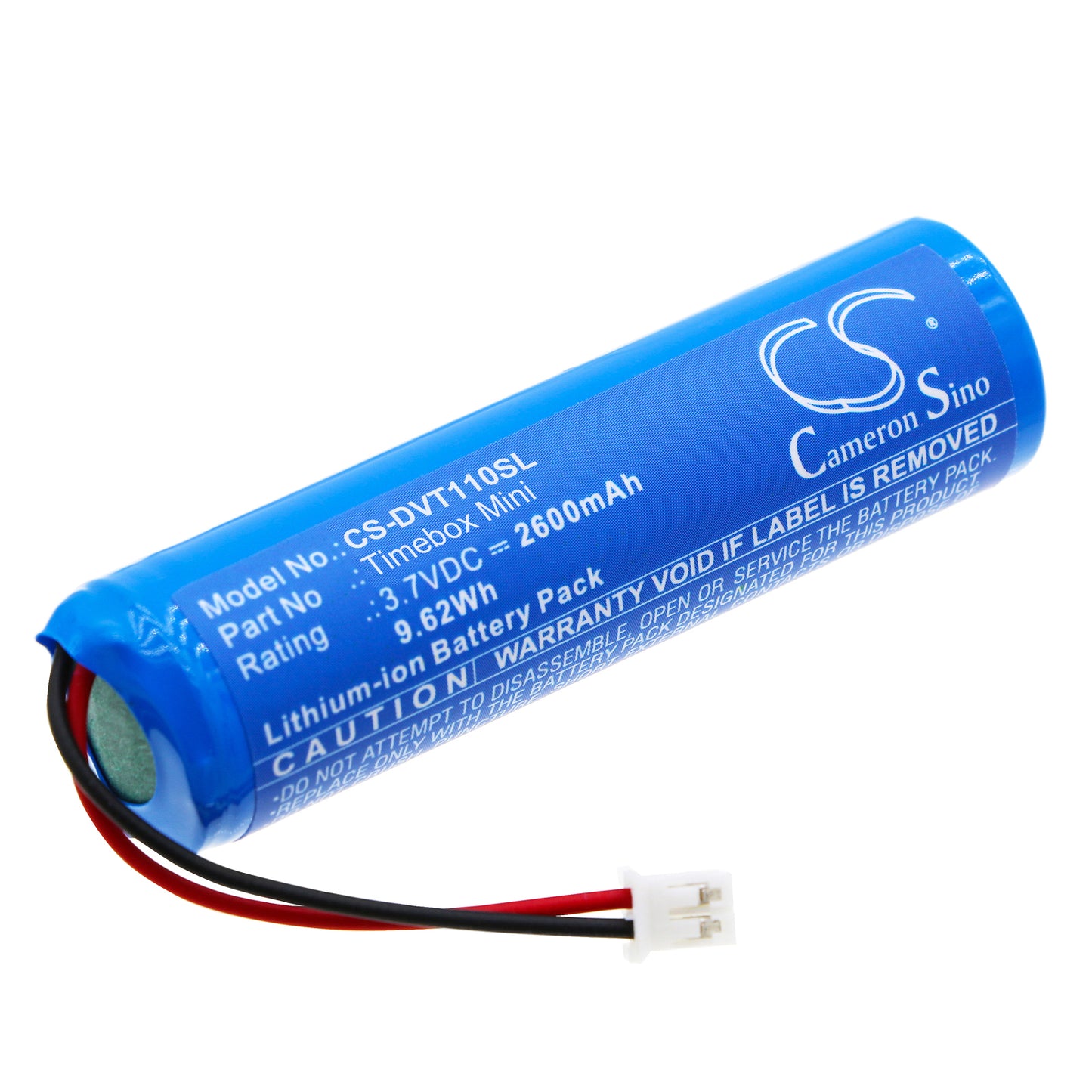 Replacement Battery for Divoom   Timebox Mini – 2600mAh / 9.62Wh