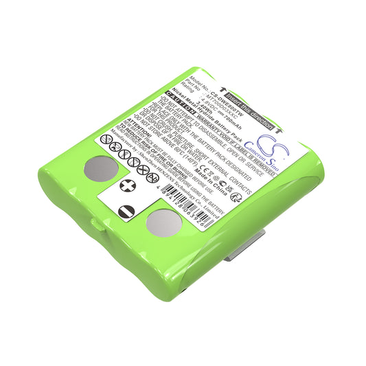 Replacement Battery for DeTeWe | Simvalley Outdoor 8000 – Two-Way Radio – 700mAh / 4.8V