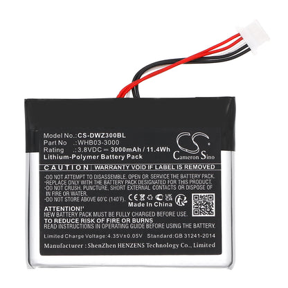 Replacement Battery for Dejavoo Q3 – Payment Terminal – 3000mAh / 3.8V