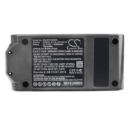 Replacement Battery for Dyson  268804-01 – Vacuum – 4200mAh / 105.84Wh / 25.2V