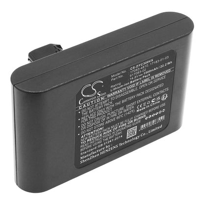 Replacement Battery for Dyson DC30, DC30 White, DC35 – 1500mAh / 22.20Wh