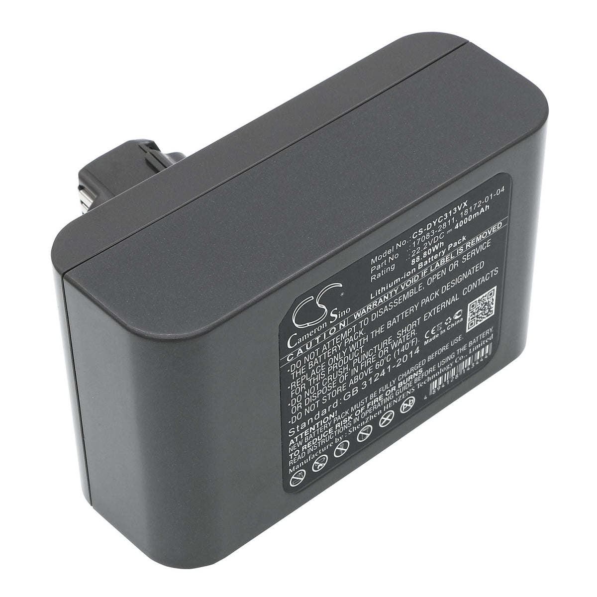 Replacement Battery for Dyson DC31 – Vacuum – 4000mAh / 22.2V