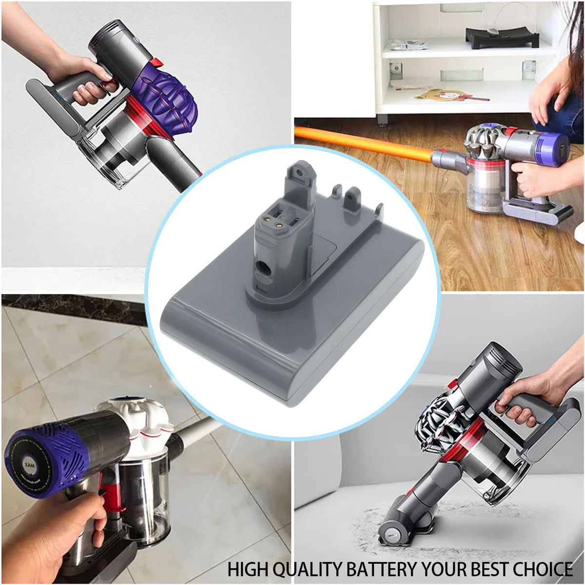 Replacement Battery for Dyson DC31 Animal – Vacuum – 1500mAh / 22.2V