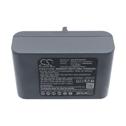 Replacement Battery for Dyson DC31 Animal – Vacuum – 5000mAh / 22.8V