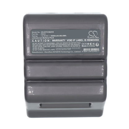 Replacement Battery for Dyson 360 Heurist Robot – Vacuum – 6000mAh / 14.8V