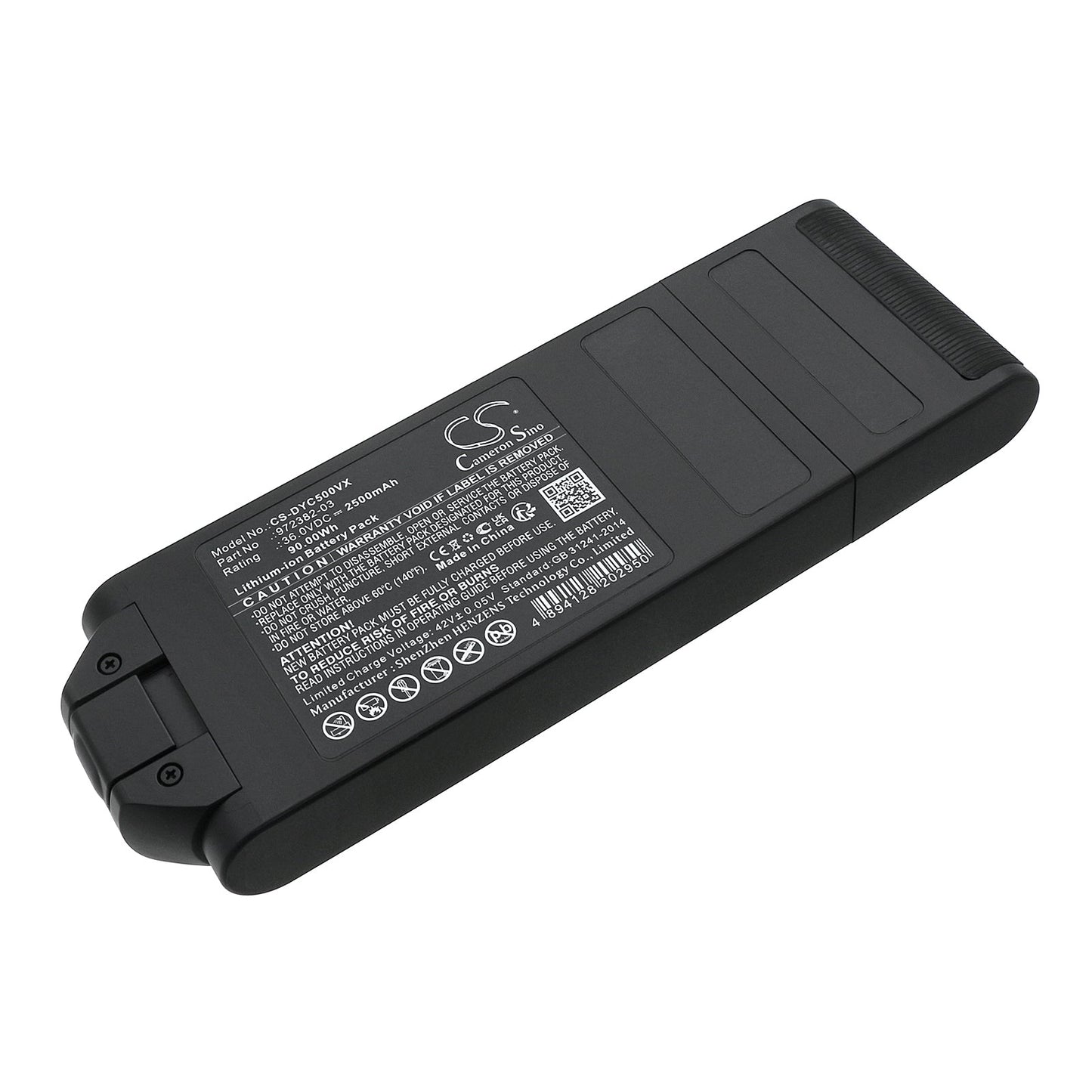Replacement Battery for Dyson  Gen 5 Detect Stick Vacuum – Vacuum – 2500mAh / 90.00Wh / 36.0V