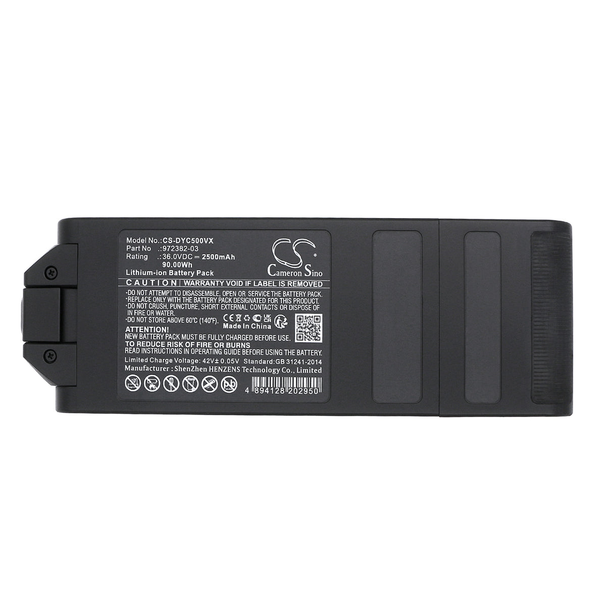 Replacement Battery for Dyson G5 Detect Absolute – Vacuum – 2500mAh / 36V