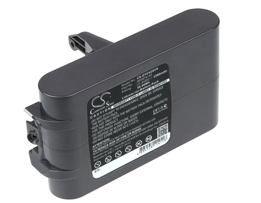 Replacement Battery for Dyson Absolute, DC58, DC61, – 2500mAh / 54.00Wh
