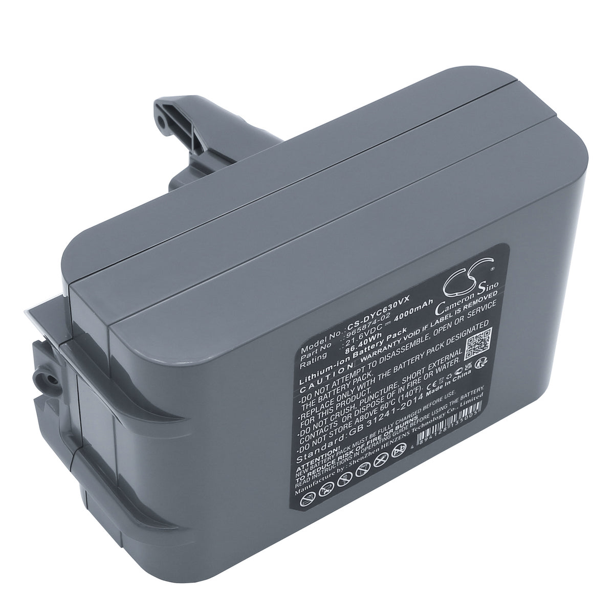 Replacement Battery for Dyson DC61 – Vacuum – 4000mAh / 21.6V