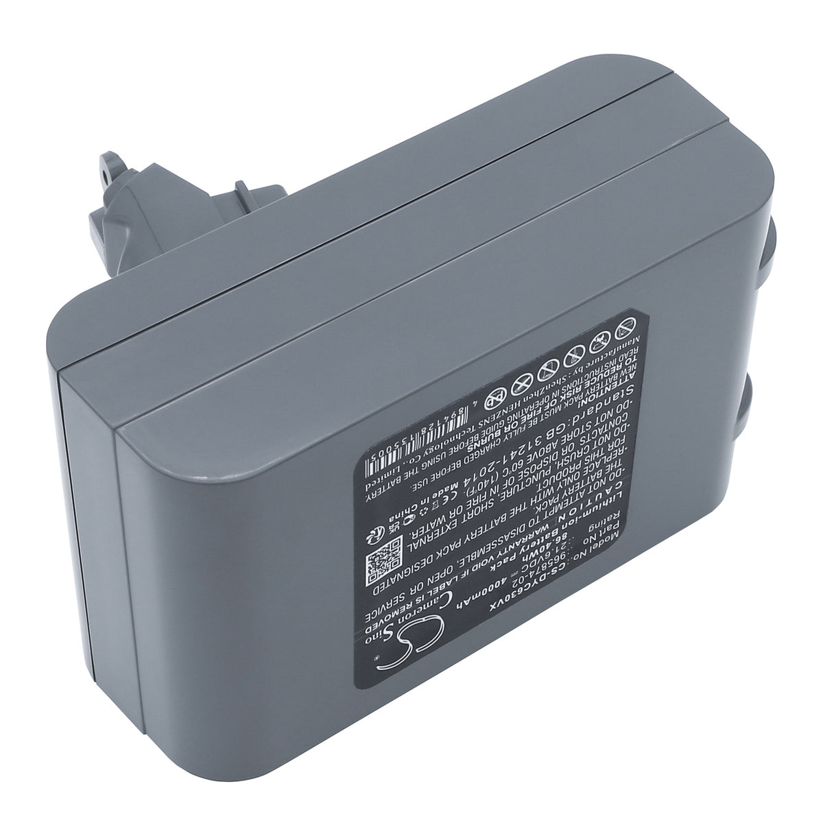 Replacement Battery for Dyson DC61 – Vacuum – 4000mAh / 21.6V