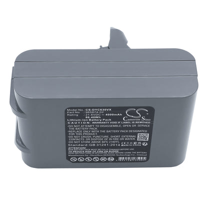Replacement Battery for Dyson DC61 – Vacuum – 4000mAh / 21.6V