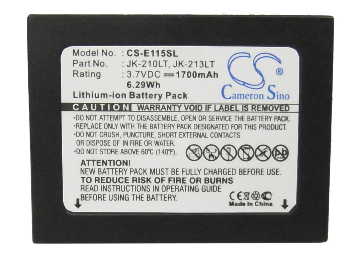 Replacement Battery for Casio Cassiopeia E100 – PDA, Pocket PC – 1700mAh / 3.7V