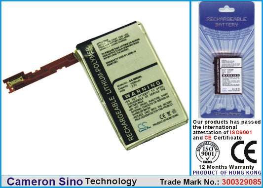 Replacement Battery for Toshiba Genio E550G – PDA, Pocket PC – 1200mAh / 3.7V