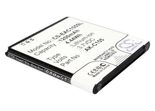 Replacement Battery for Emporia Telme C155 – Mobile, SmartPhone – 1200mAh / 3.7V