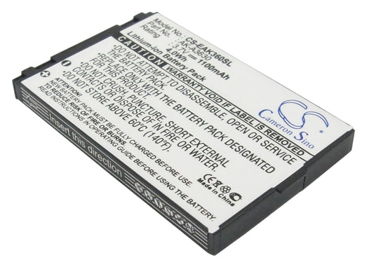 Replacement Battery for Emporia TELEME A3620 – Mobile, SmartPhone – 1100mAh / 3.7V