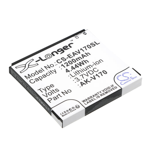 Replacement Battery for Emporia AK-V170 – Mobile, SmartPhone – 1200mAh / 3.7V