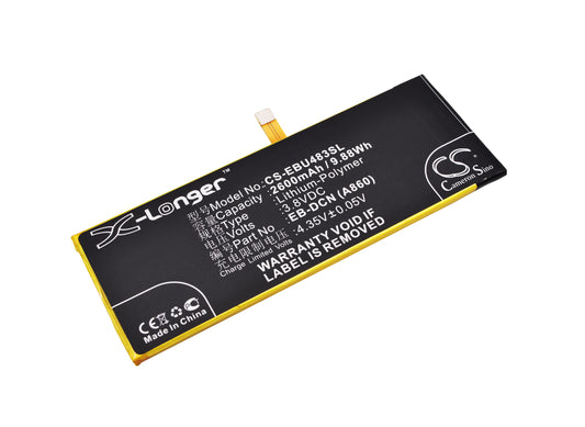 Replacement Battery for EBest U5483 – Mobile, SmartPhone – 2600mAh / 3.8V