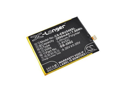 Replacement Battery for EBest U5482 – Mobile, SmartPhone – 2000mAh / 3.8V