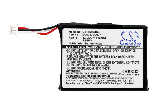 Replacement Battery for Apple iPOD Mini 4GB – Media Player – 450mAh / 3.7V