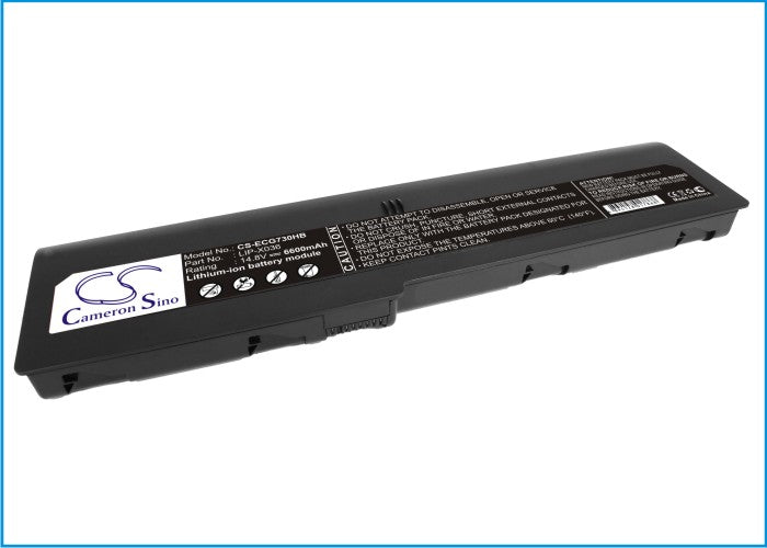 Replacement Battery for ECS G730 – Notebook, Laptop – 6600mAh / 14.8V - image 2