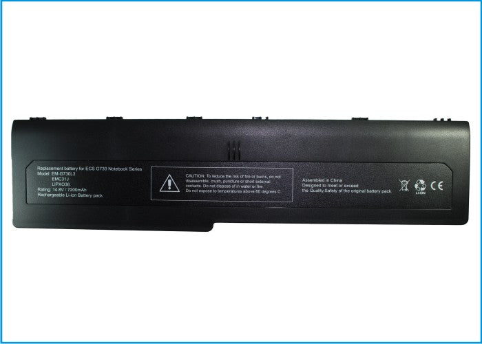 Replacement Battery for ECS G730 – Notebook, Laptop – 4400mAh / 14.8V - image 5
