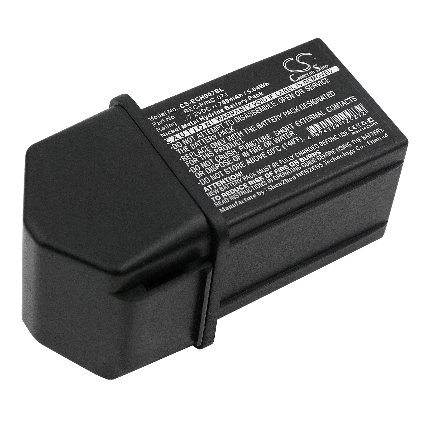 Replacement Battery for ELCA GENIO-M – Crane Remote Control – 700mAh / 7.2V - image 1