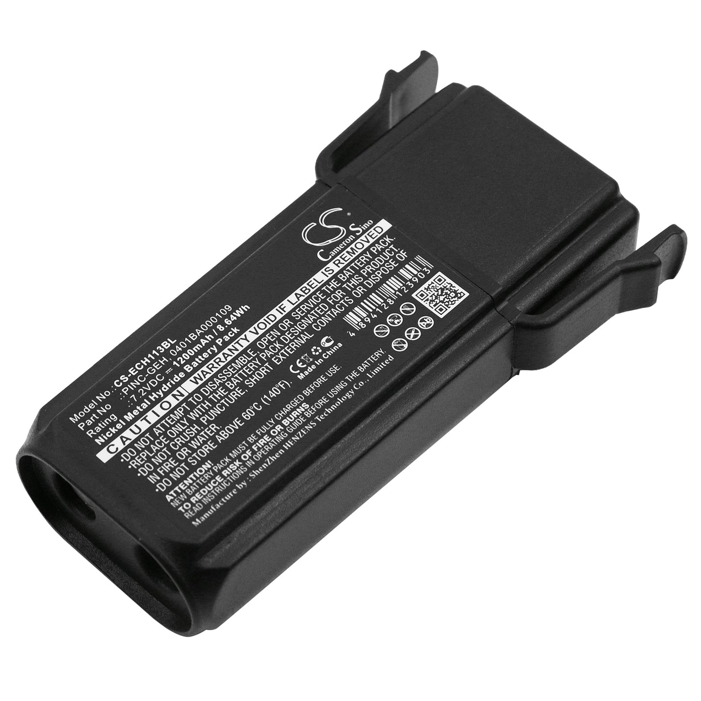 Replacement Battery for ELCA CONTROL-GEH-A – Crane Remote Control – 1200mAh / 7.2V - image 1