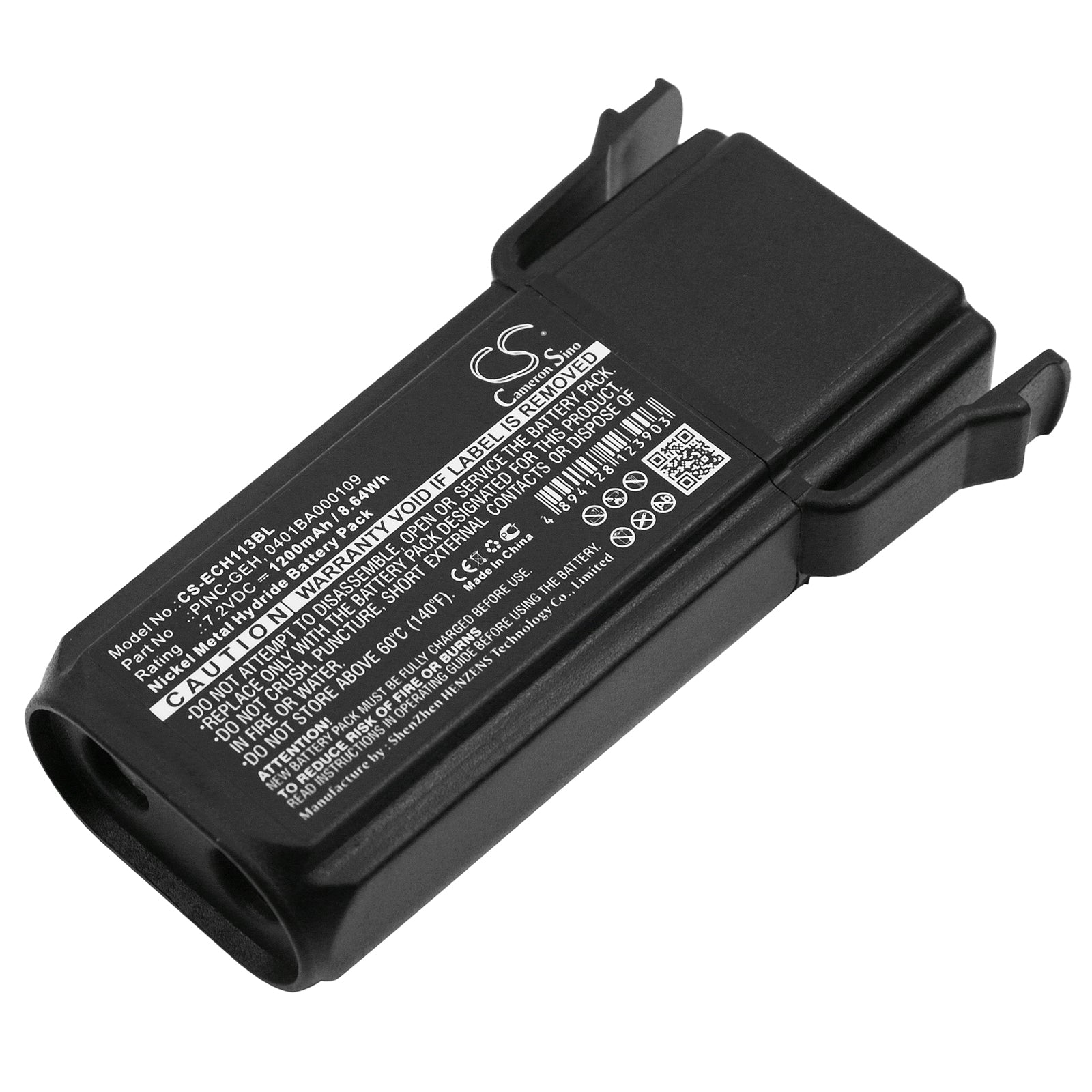 Replacement Battery for ELCA CONTROL-GEH-A – Crane Remote Control – 1200mAh / 7.2V - image 1