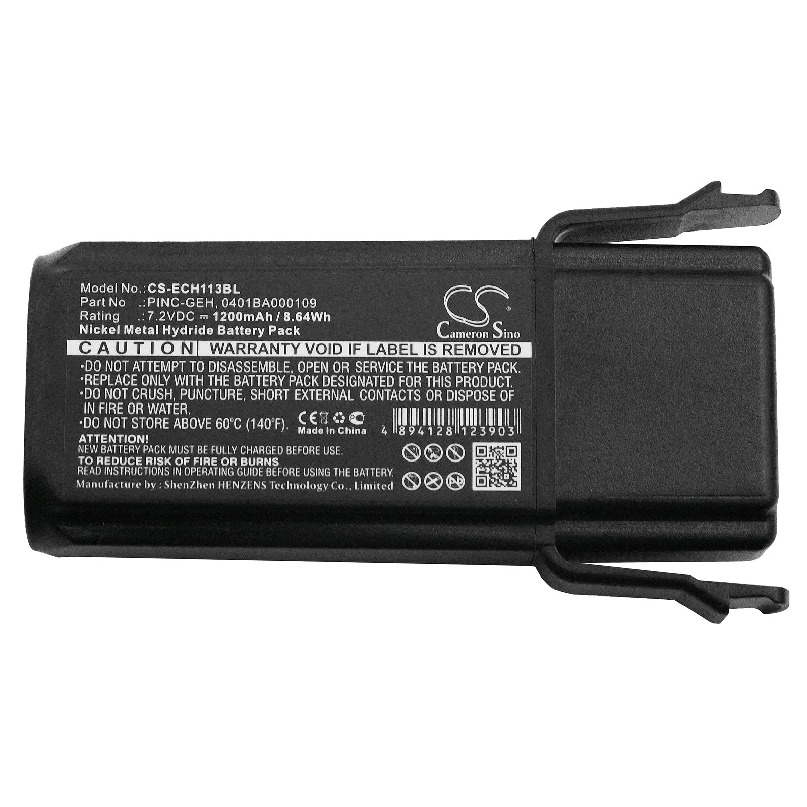 Replacement Battery for ELCA CONTROL-GEH-A – Crane Remote Control – 1200mAh / 7.2V - image 3