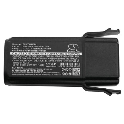 Replacement Battery for ELCA CONTROL-GEH-A – Crane Remote Control – 1200mAh / 7.2V - image 3